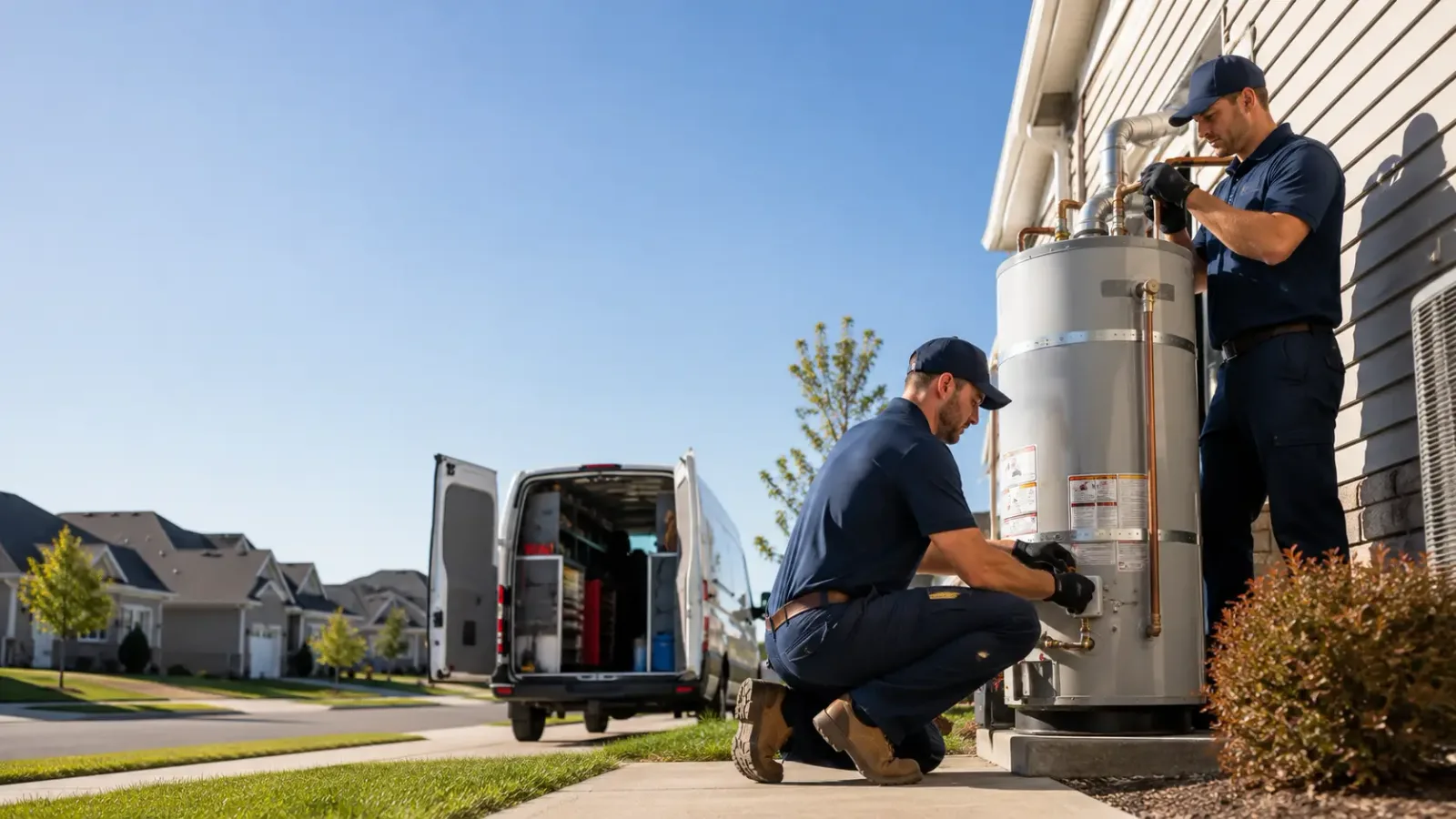 Water Heater Installation in Burgoon, OH